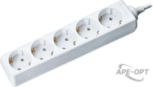 Изображения товара Удлинитель 94 186 NPE-S-05-300-E-3x1 с/з 5 гн