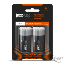 Изображения товара Батарейка LR14 JAZZway ULTRA Alkaline BL-2 арт.5005105