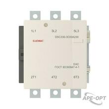 Изображения товара Магнитный контактор DSC330-3C00A230 330А 160кВт (AC3) кат 220В AC | DSC330-3C00A230 | DKC