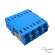 Изображения товара Адаптер LC/UPC-Quad, Senior/Senior, SC-footprint, ОS2, синий | RNFA9UQLC | DKC