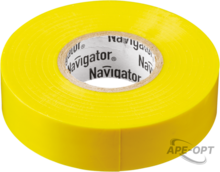 Изображения товара Изолента NIT-A19-20/Y жёлтая | 71112 | Navigator