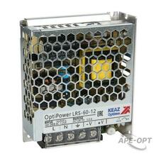 Изображения товара Блок питания панельный OptiPower LRS 60-12 5A | 328873 | КЭАЗ