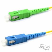Изображения товара Патч-корд оптический переходной (SM), 9/125 (OS2), SC/APC-SC/UPC, (Simplex), LSZH, 5м | 50-2053 | REXANT