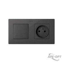 Изображения товара Simon 24 Графит Рамка 2-ая | 2400620-038 | Simon
