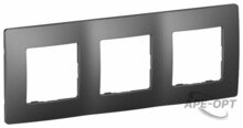 Изображения товара Etika Антрацит Рамка 3-ая | 6725831 | IEK