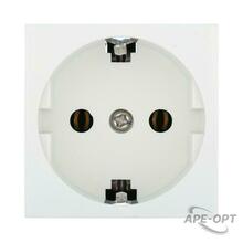 Изображения товара Розетка с з/к, без шторок (белый) LK45 | 851304 | Ecoplast
