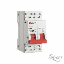Изображения товара Выключатель нагрузки ВН-125N 2Р 100А PROXIMA EKF | S1252100 | EKF