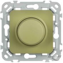 Изображения товара FLITE Светорегулятор проходной TRIAC (для ламп накаливания и галогеновых ламп) 550Вт СС26-5-12-ФлО оливковый | FI-D23-0550-P-K26 | IEK