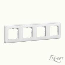Изображения товара Cariva DIY Рамка 4 поста белая | 695992 | Legrand