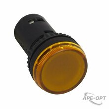 Изображения товара Osmoz индикаторная лампа моноблочная 24В желтая I 024604 I Legrand