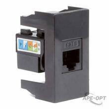 Изображения товара Розетка RJ-45 кат.6,Viva,1 мод.,черн | 45258 | DKC