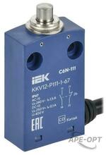 Изображения товара Выключатель концевой C6N-111 толкатель IP67 | KKV12-P111-1-67 | IEK