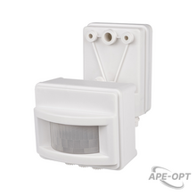 Изображения товара Датчик движения PMS-IR 017 1200Вт 120° 2-12м WH IP44a | .5012998 | Jazzway