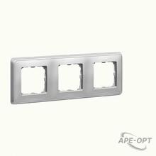 Изображения товара Cariva DIY Рамка 3 поста алюминий | 695984 | Legrand