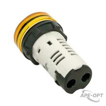 Изображения товара Матрица светодиодная AD16-22HS желтая 24В AC/DC IP65 PROxima | ledm-ad16-y-24-65 | EKF