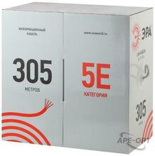 Изображения товара ЭРА Кабель витая пара U/UTP 4x2x24 AWG Cat5e CU нг(А) HF 305м | Б0044430 | ЭРА