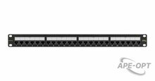Изображения товара NMC-RP24UA2-1U-BK - Коммутационная панель NIKOMAX 19", 1U, 24 порта, Кат.6a (Класс Ea), 500МГц, RJ45/8P8C, 110/KRONE, T568A/B, неэкранированная, с органайзером, черная