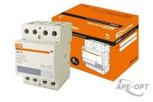Изображения товара Контактор модульный КМ63/4-40 4НО | SQ0213-0014 | TDM