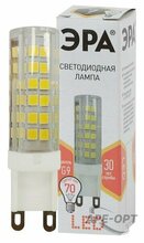 Изображения товара Лампа светодиодная LED 7Вт G9 220В 2700К smd JCD капсульная | Б0027865 | ЭРА