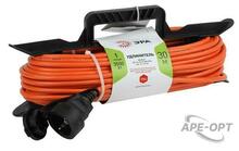 Изображения товара Удлинитель силовой ЭРА UFx-1e-3x1.5-30m-IP44 на рамке c/з 1 гн 30м ПВС 3x1.5 | Б0046830 | ЭРА