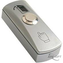 Изображения товара AT-H805A Кнопка выхода металлическая,накладная, НО, габаритные размеры 82х32 мм, цвет серебро