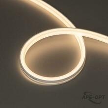 Изображения товара Светодиодная лента герметичная MOONLIGHT-TOP-U-A156-13x12mm 24V Warm3000 (11 W/m, IP67, 5m, wire x2) (Arlight, Вывод кабеля боковой) | 042779 | Arligh