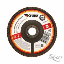 Изображения товара Круг лепестковый торцевой, P40, 150х22,2мм | KR-90-0018 | Kranz