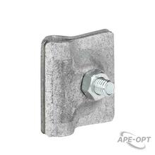 Изображения товара Зажим прута универсальный (пластина 45x45мм) HZ PROxima | LP-G3103 | EKF