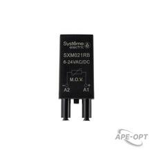 Изображения товара Защитный модуль варистор+LED 6/24VAC/DC | SZM021RB | SE