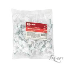 Изображения товара Скоба крепежная круглая (8мм.) (50шт.) EKF PROxima | plcn-sr-8 | EKF