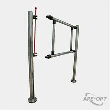 Изображения товара 3V Комплект ограждения "Антипаника" 1,5 м - Поручни ограждения изготовлены из хромированной трубы диаметром 32 мм