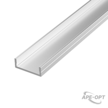 Изображения товара Алюминиевый профиль для LED ленты AC230V накладной 2440х18,5х8 мм (максимальная ширина ленты 14,9 мм) | V4-R0-70.0001.KIT-2301 | VARTON