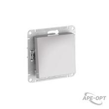 Изображения товара AtlasDesign Aqua Алюминий Переключатель 1-клавишный IP44,сх.6, 10АХ,механизм, быстрозажимные клеммы | ATN440361S | SE