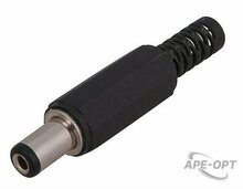 Изображения товара 14-0311 - Разъем питания штекер 2.1х5.5x10 мм REXANT (1 шт)