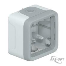 Изображения товара Plexo Серый Коробка 1-ая для наружного монтажа IP55 | 069651 | Legrand