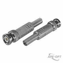 Изображения товара 05-3073-4 - Разъем штекер BNC под винт с пружиной металл PROCONNECT (1 шт)