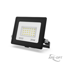 Изображения товара Прожектор светодиодный LED Elementary 30W 2100lm IP65 6500К черный ПРОМО 1/10 | 613100330P | Gauss