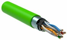 Изображения товара Кабель связи витая пара F/UTP, кат.6 4x2х23AWG solid, LSZH, 305м, зеленый | LC1-C604-322 | ITK