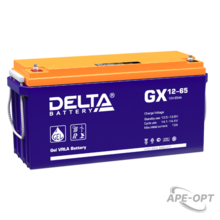 Изображения товара Аккумуляторная батарея Solar серии GX 12-65 12В/65Ач | GX 12-65 | DELTA