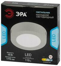 Изображения товара Светильник светодиодный LED 19-18-6K накладной круглый 18Вт 6500К | Б0057450 | ЭРА