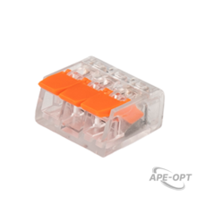 Изображения товара Клемма монтажная рычажного соединения PTC-3P 221-413 450V 32A 0,14-4.0mm2 /50 шт./ |5050914| Jazzway