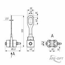 Изображения товара Зажим анкерный PAG 416/35 (2x16-4x35 мм2, 10 кН) | 10702401 | НИЛЕД