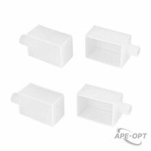 Изображения товара Заглушка WPH-FLEX-3020-90 WHITE с отверстием (Arlight, Пластик) | 062647 | Arlight