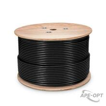 Изображения товара Кабель витопарный, категории 6, F/UTP , 23 AWG, 4х2х0,58, PE, для внутренней прокладки,зеленый, катушка 500 м | 500003 | SPL