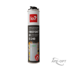 Изображения товара Пена огнестойкая монтажная FIREFORT B1 750 мл | KM-FF-POM-B1 | СИСТЕМА КМ