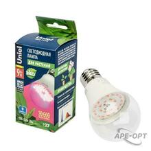 Изображения товара Лампа светодиодная LED-A60-9W/SP/E27/CL ALM01WH LED для растений