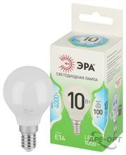 Изображения товара Лампа светодиодная GREEN LINE LED P45-10W-840-E14 GL E14 10 Вт шар яркий белый свет | Б0067021 | ЭРА