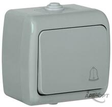 Изображения товара AQUATIC IEK Выключатель Кнопочный 10А О/У IP54 ВС-20-1-3-А | EVA14-K03-10-54 | GENERICA