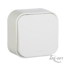 Изображения товара Quteo Белый Выключатель 1-клавишный 10А | 782200 | Legrand