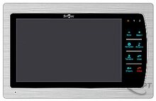 Изображения товара ST-MS310M-SL - Монитор видеодомофона Smartec 10", 4-х проводная линия связи, поддержка 2-х панелей вызова, 3 доп